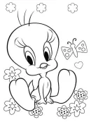 Looney Tunes kleurplaat 8